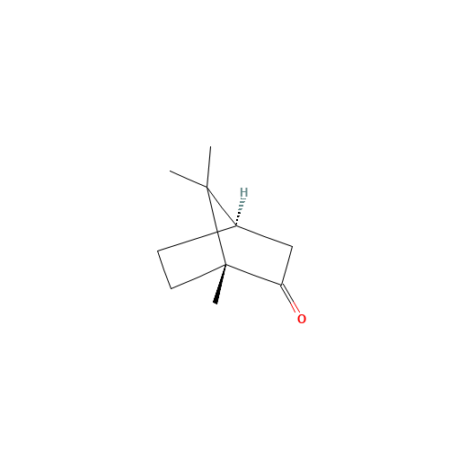 chemical structure of 464-49-3 FT-0608303