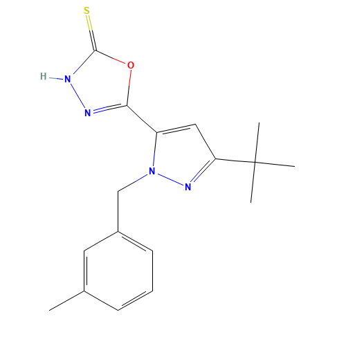 chemical structure of 306937-16-6 FT-0619885