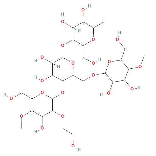 chemical structure of 9004-62-0 FT-0627136