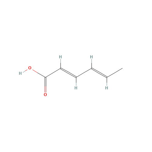 chemical structure of 110-44-1 FT-0645130
