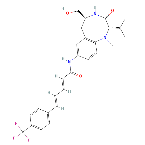 chemical structure of 497259-23-1 FT-0650784