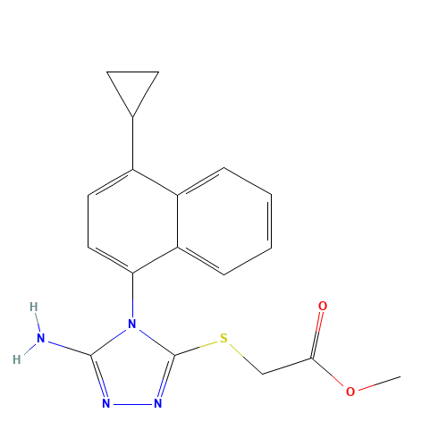 chemical structure of 878671-98-8 FT-0704208